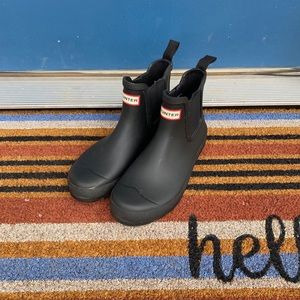 Hunter rain boots